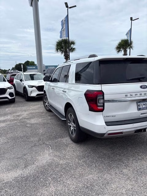 2022 Oxford White Ford Expedition Limited RWD SUV