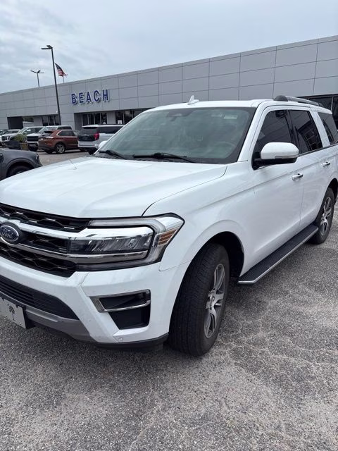 2022 Oxford White Ford Expedition Limited RWD SUV