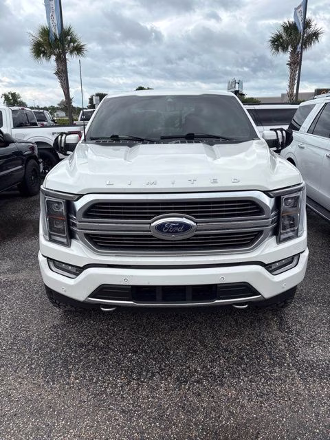 2021 White Ford F-150 Limited 4X4 Truck