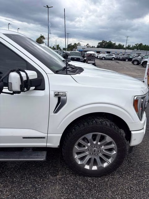 2021 White Ford F-150 Limited 4X4 Truck