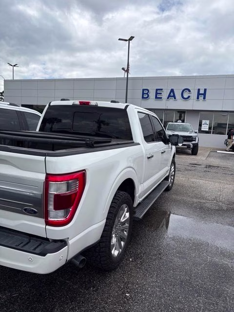 2021 White Ford F-150 Limited 4X4 Truck