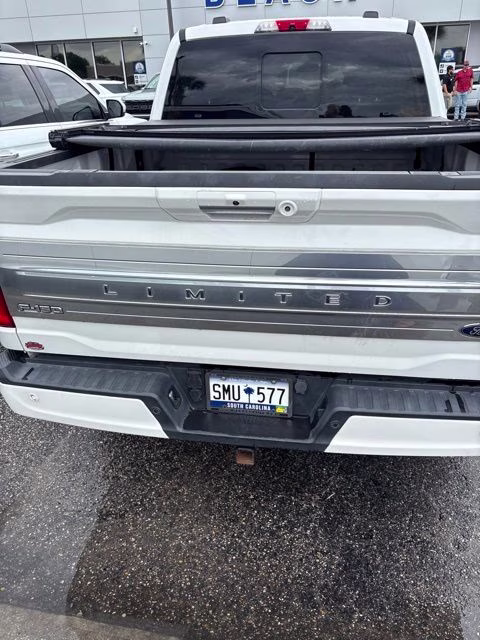 2021 White Ford F-150 Limited 4X4 Truck