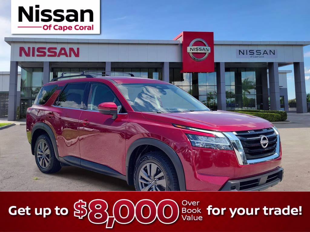 2022 Scarlet Ember Tintcoat Nissan Pathfinder SV 4X4 SUV