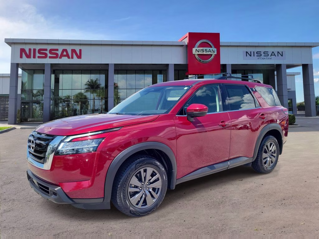 2022 Scarlet Ember Tintcoat Nissan Pathfinder SV 4X4 SUV