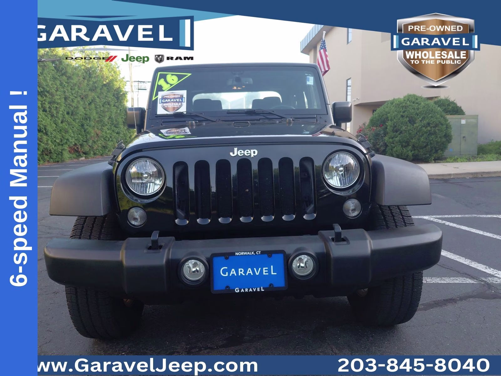2016 Black Clearcoat Jeep Wrangler Sport 4X4 SUV