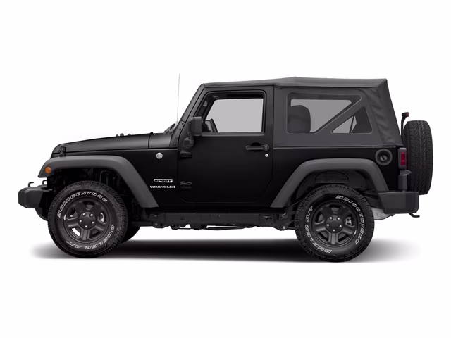 2016 Black Clearcoat Jeep Wrangler Sport 4X4 SUV