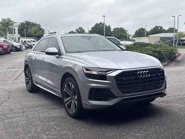 2019 Florett Silver Metallic Audi Q8 Premium Plus AWD SUV