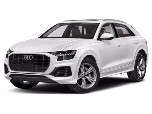 2019 Silver Audi Q8 Premium Plus AWD SUV