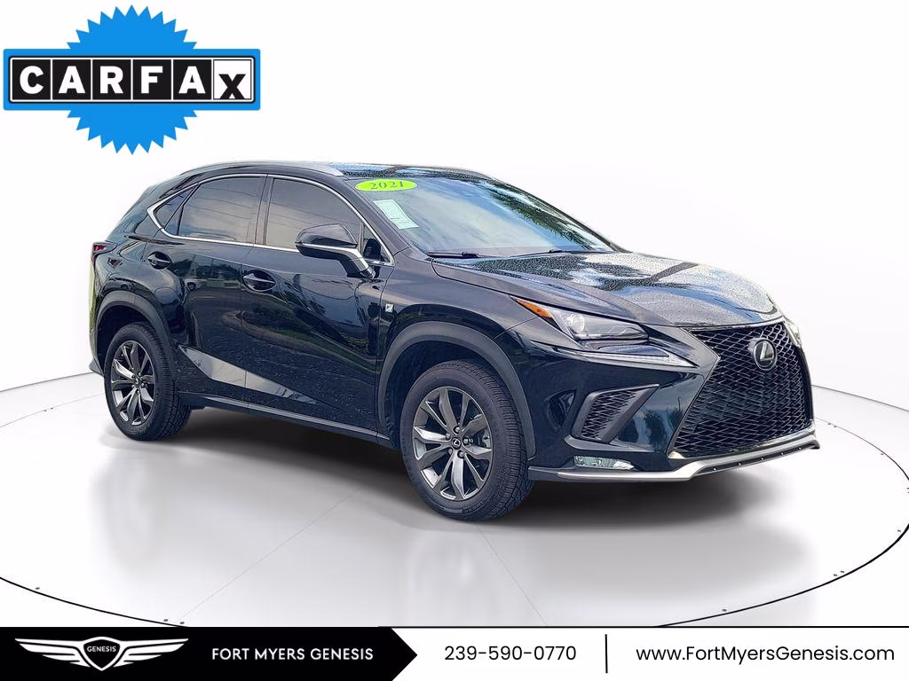 2021 Obsidian Lexus NX 300 F SPORT FWD SUV