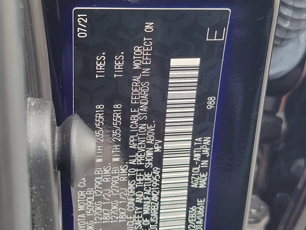 2021 Obsidian Lexus NX 300 F SPORT FWD SUV