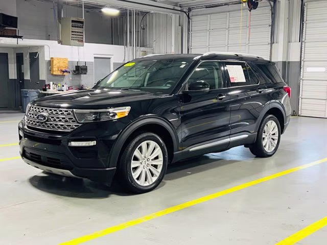 2021 Black Metallic Ford Explorer Limited 4X4 SUV