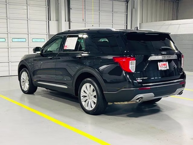 2021 Black Metallic Ford Explorer Limited 4X4 SUV