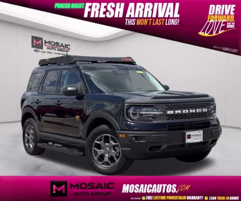 2023 Shadow Black Ford Bronco Sport Badlands 4X4 SUV
