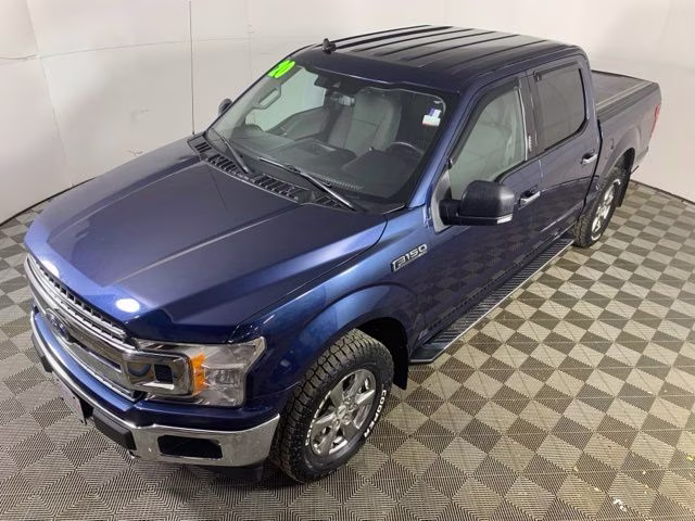 2020 Blue Jeans Metallic Ford F-150 XLT 4X4 Truck
