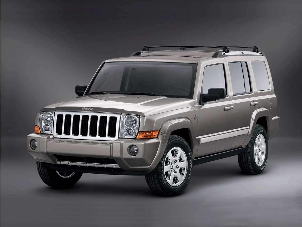 2007 Mineral Gray Metallic Clearcoat Jeep Commander Sport 4X4 SUV