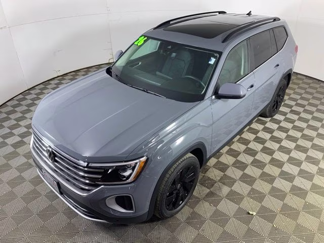 2026 Pure Gray Volkswagen Atlas 2.0T SE w/Technology AWD SUV