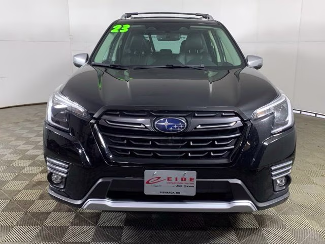 2023 Crystal Black Silica Subaru Forester Touring AWD SUV