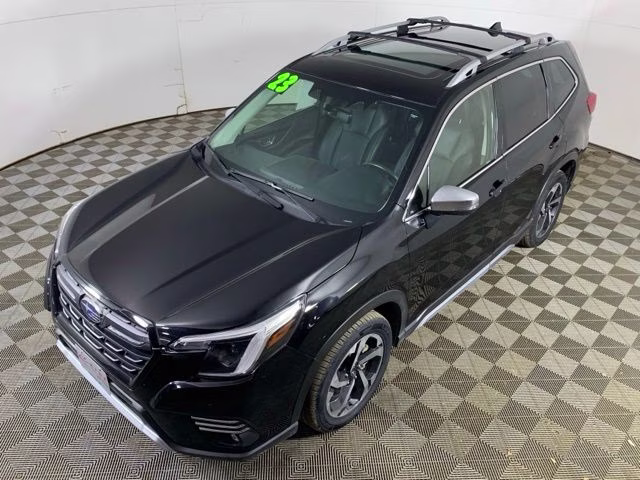 2023 Crystal Black Silica Subaru Forester Touring AWD SUV