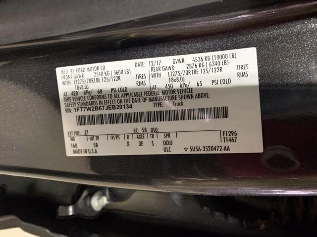 2018 Magnetic Ford Super Duty F-250 SRW Lariat 4X4 Truck