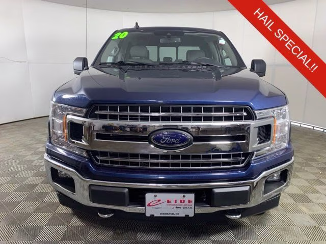 2020 Blue Jeans Metallic Ford F-150 XLT 4X4 Truck