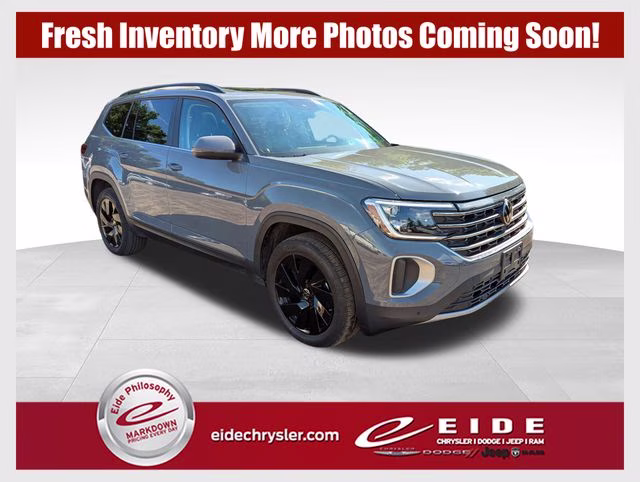 2026 Gray Volkswagen Atlas 2.0T SE w/Technology AWD SUV