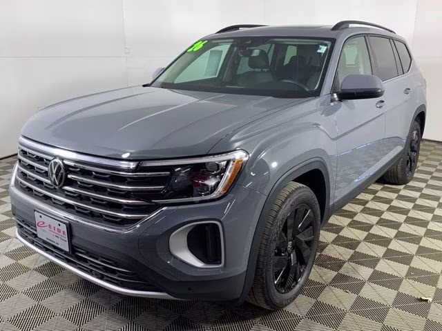 2026 Pure Gray Volkswagen Atlas 2.0T SE w/Technology AWD SUV