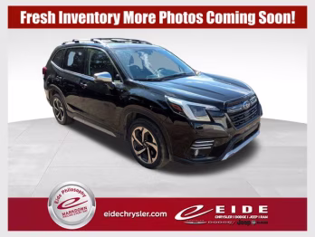 2023 Crystal Black Silica Subaru Forester Touring AWD SUV