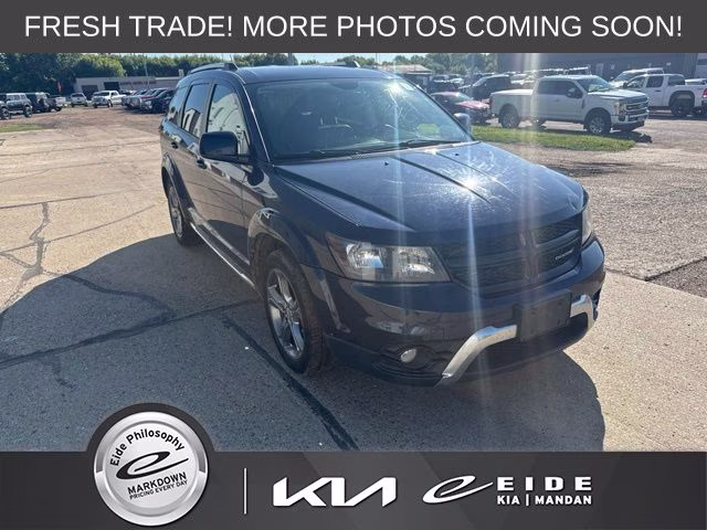 2017 Contusion Blue Pearlcoat Dodge Journey Crossroad AWD SUV