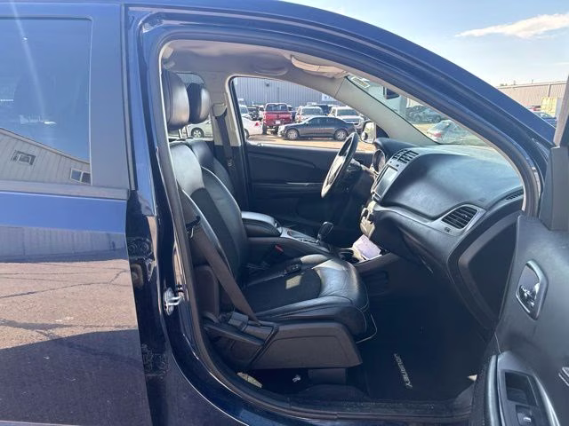 2017 Contusion Blue Pearlcoat Dodge Journey Crossroad AWD SUV