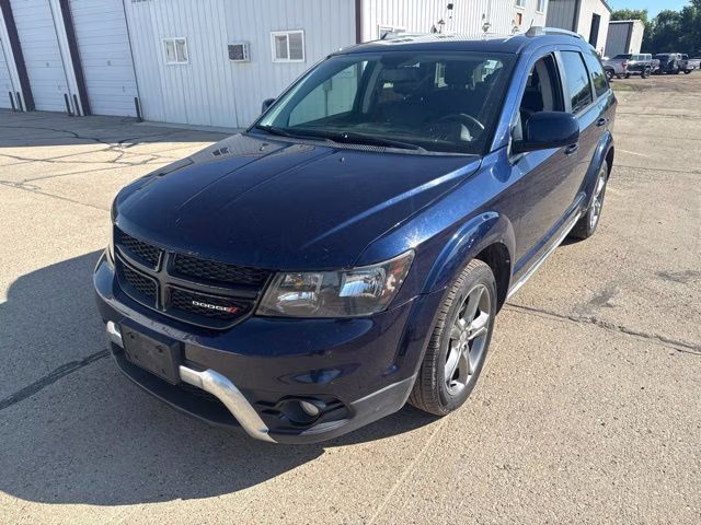 2017 Contusion Blue Pearlcoat Dodge Journey Crossroad AWD SUV
