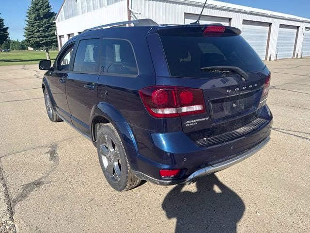 2017 Contusion Blue Pearlcoat Dodge Journey Crossroad AWD SUV