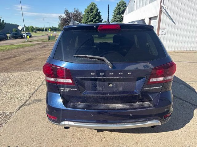 2017 Contusion Blue Pearlcoat Dodge Journey Crossroad AWD SUV
