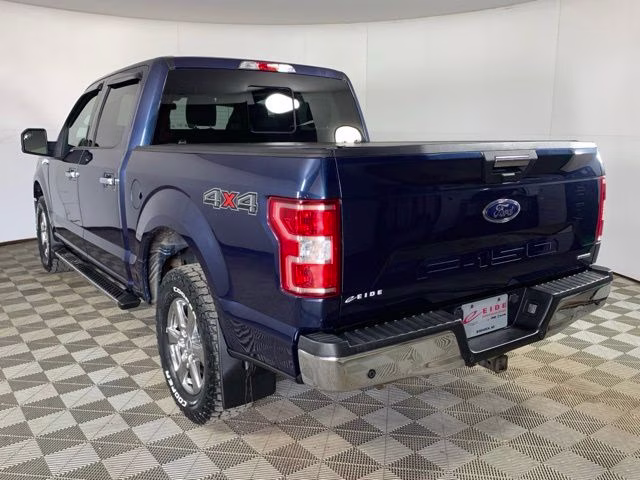 2020 Blue Jeans Metallic Ford F-150 XLT 4X4 Truck