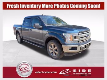 2020 Blue Jeans Metallic Ford F-150 XLT 4X4 Truck