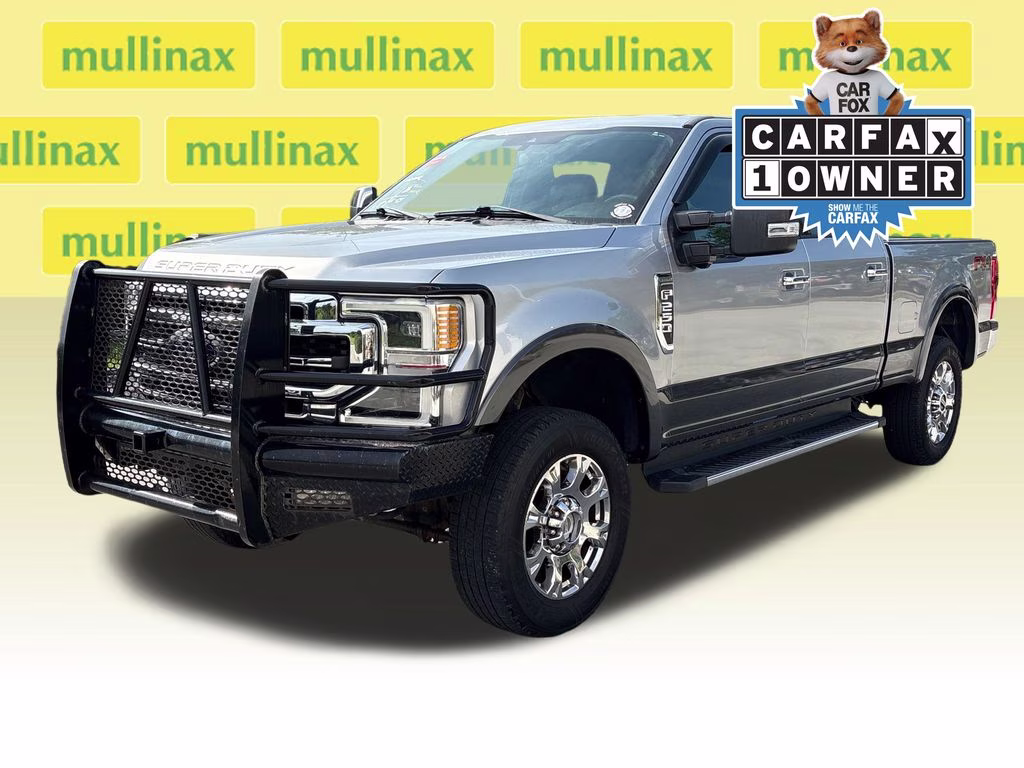 2020 Iconic Silver Metallic Ford Super Duty F-250 SRW Lariat 4X4 Truck