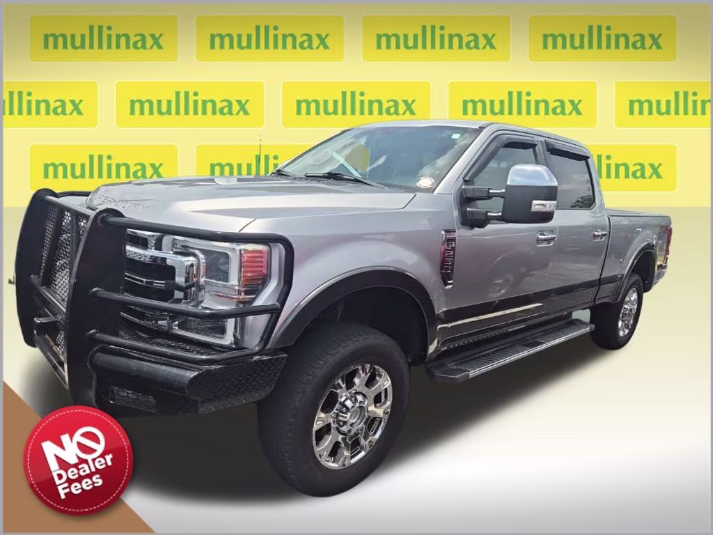 2020 Iconic Silver Metallic Ford Super Duty F-250 SRW Lariat 4X4 Truck