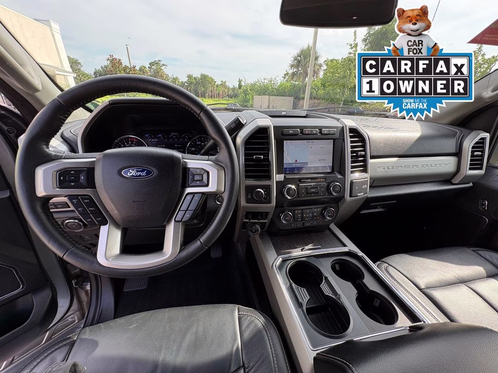 2020 Iconic Silver Metallic Ford Super Duty F-250 SRW Lariat 4X4 Truck