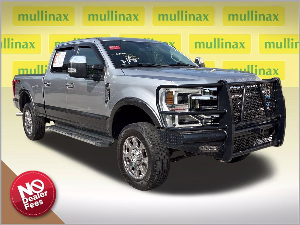2020 Iconic Silver Metallic Ford Super Duty F-250 SRW Lariat 4X4 Truck