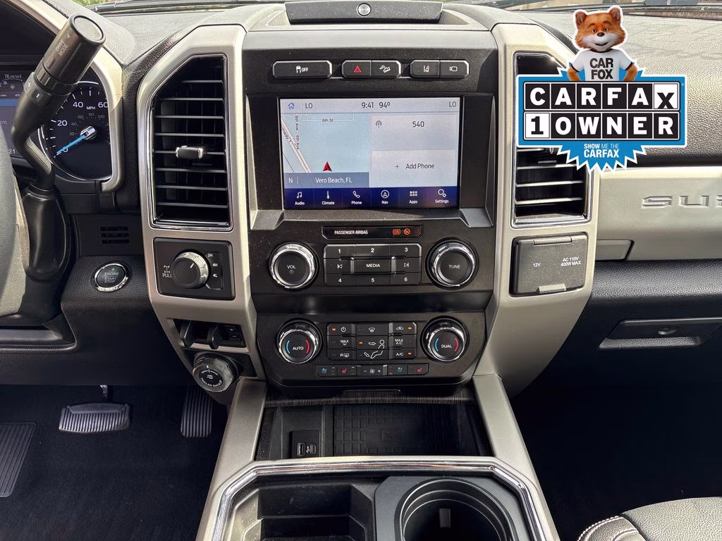 2020 Iconic Silver Metallic Ford Super Duty F-250 SRW Lariat 4X4 Truck