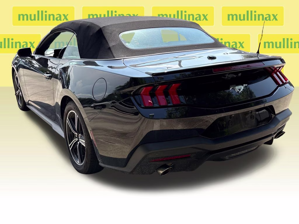 2024 Shadow Black Ford Mustang EcoBoost Premium RWD Convertible
