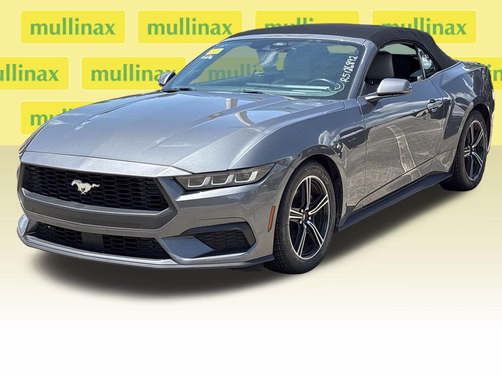 2024 Carbonized Gray Metallic Ford Mustang EcoBoost Premium RWD Convertible