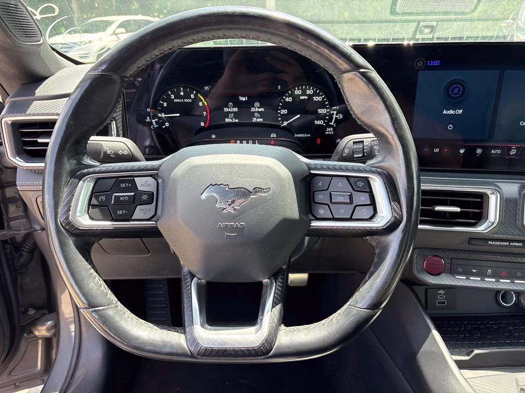 2024 Carbonized Gray Metallic Ford Mustang EcoBoost Premium RWD Convertible