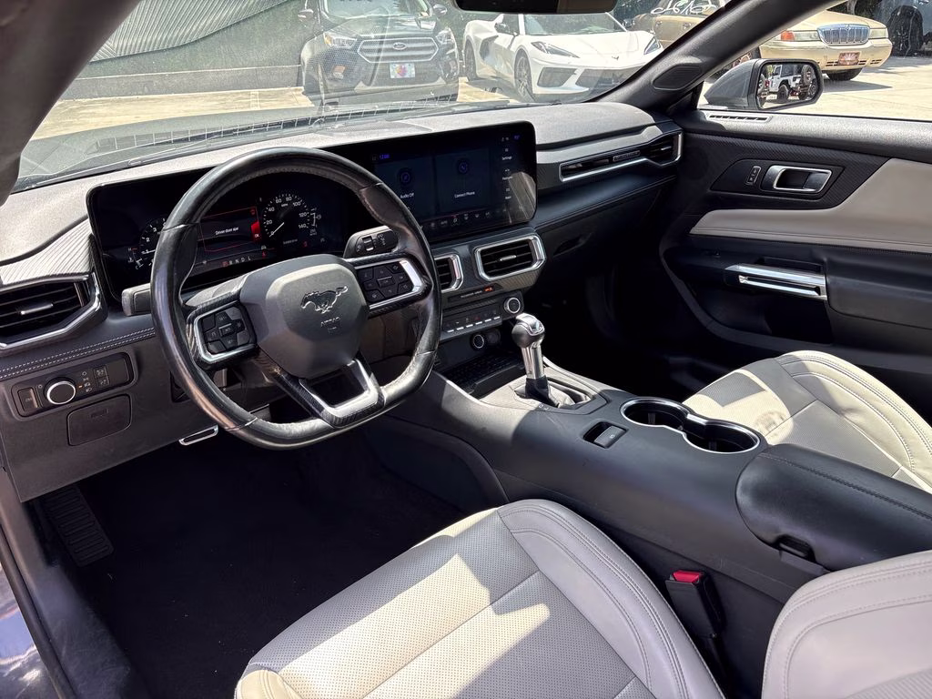 2024 Carbonized Gray Metallic Ford Mustang EcoBoost Premium RWD Convertible