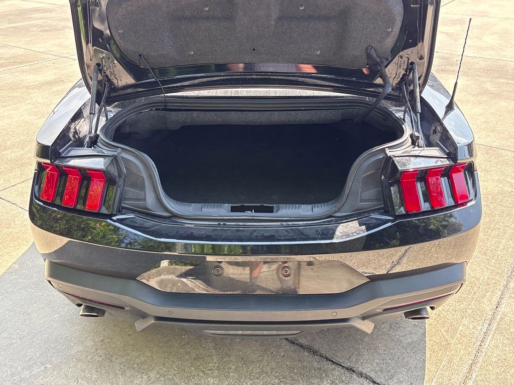 2024 Shadow Black Ford Mustang EcoBoost Premium RWD Convertible