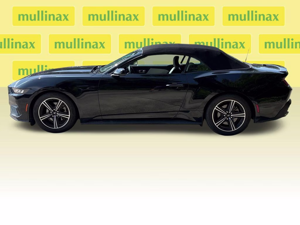 2024 Shadow Black Ford Mustang EcoBoost Premium RWD Convertible