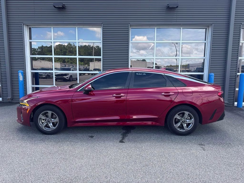 2023 Passion Red Kia K5 LXS FWD Sedan