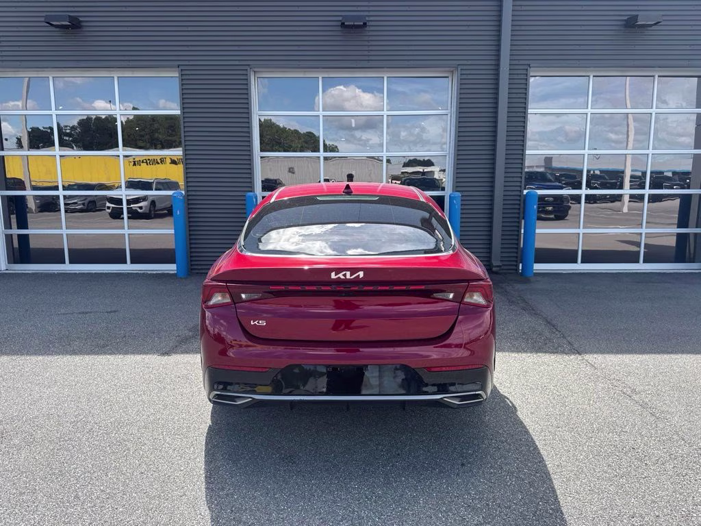 2023 Passion Red Kia K5 LXS FWD Sedan