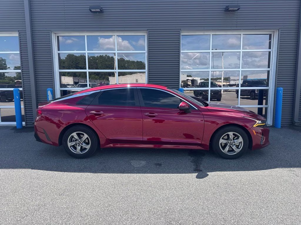 2023 Passion Red Kia K5 LXS FWD Sedan