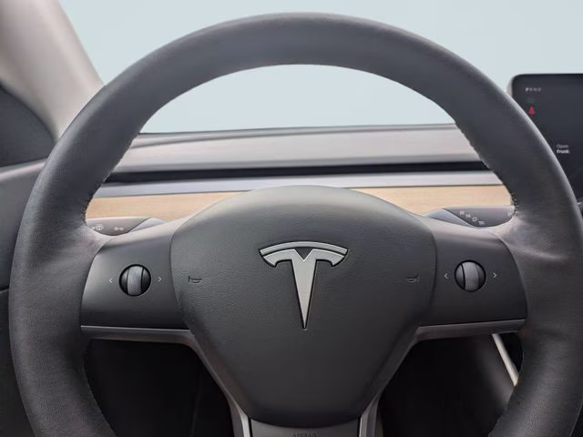 2021 Gray Tesla Model Y Long Range AWD SUV
