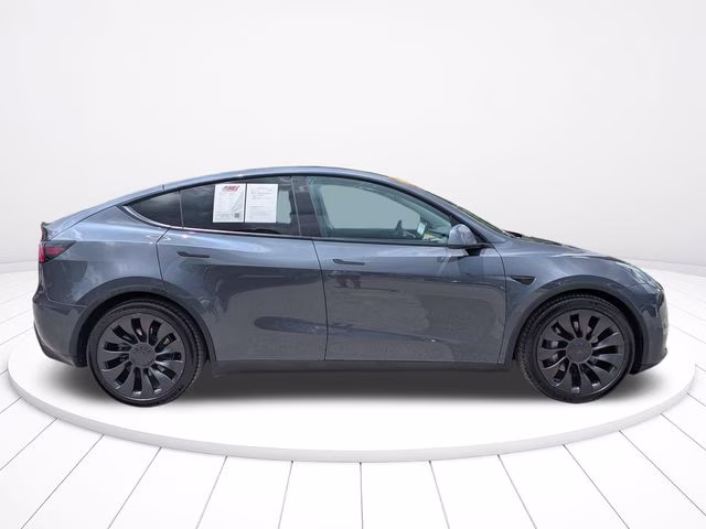 2021 Gray Tesla Model Y Long Range AWD SUV